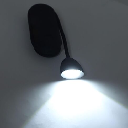 Hyuduo Adjustable Angle Neck Reading Light with Foldable Design, Long Battery Life and Adjustable Lighting for Various Scenarios, for Reading, Working and Sleeping in Kuwait