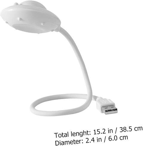 Angoily 2pcs Mini USB Led Light Led Desk Night Light Student Desktop Lamp Creative Table Lamp Eye-Caring Desk Lamp in Saudi Arabia