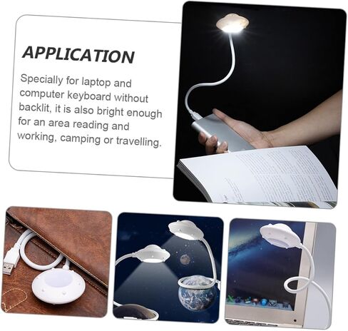 Angoily 2pcs Mini USB Led Light Led Desk Night Light Student Desktop Lamp Creative Table Lamp Eye-Caring Desk Lamp in Saudi Arabia