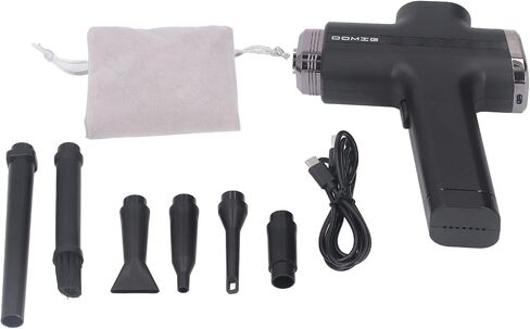 Air Duster, Dust Blower, Cordless Portable 2 Gears Air Blower Dust Cleaner Inflator with LED Light, for Computer, Console, Keyboard in Saudi Arabia