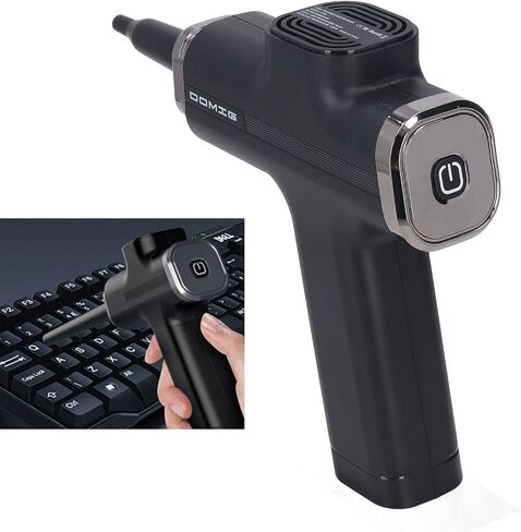 Air Duster, Dust Blower, Cordless Portable 2 Gears Air Blower Dust Cleaner Inflator with LED Light, for Computer, Console, Keyboard in Saudi Arabia