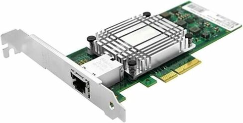 Axiom Memory - E10G18 -T1 -AX - Axiom - محول الشبكة - PCIe 3.0 x4-10GB Ethernet X 1 - لمحطة قرص Synology DS1618 ، Rackstation RS1219 ، RS2418 ، RS2818 ، RS3618 ، RS818 in Saudi Arabia