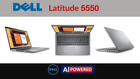 Dell Latitude 5550 AI Powered Laptop 15.6" IPS FHD Display (Intel Core Ultra 7 155U, 32GB DDR5, 1TB PCIe SSD, Intel Graphics, Backlit KB, 2 Thunderbolt 4, WiFi 6E, Win 11 Pro) w/DKZ USB Port Expander in Saudi Arabia