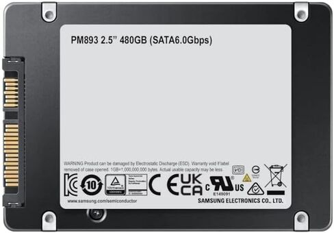 SAMSUNG PM893 SSD 2.5 SATA 480GB in Saudi Arabia