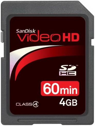 SanDisk SDSDHV-004G-A15 4GB Video HD SDHC in Saudi Arabia