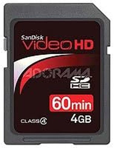 SanDisk SDSDHV-004G-A15 4GB Video HD SDHC in Saudi Arabia