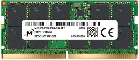 Micron MTC40F2046S1RC56BD1R - Ddr5 - Module - 64 Gb - Dimm 288-pin - 5600 Mhz / Pc5-44800 - Registered in Saudi Arabia
