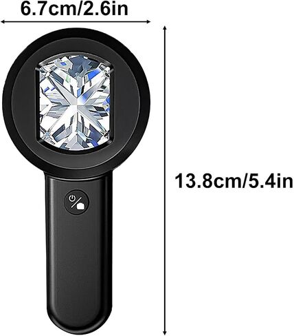 يمكن توصيل المجهر الرقمي لشاشات LCD 2 بوصة ، المجهري المحمول المحمول باليد ، بالكمبيوتر ، للعملات المعدنية ، الطوابع ، المجوهرات in Kuwait