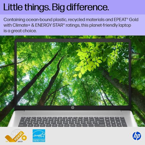 HP 17.3 "كمبيوتر محمول من شاشة اللمس ، معالج Intel Ultra 7 255U (12-كوور ، 5.2 جيجا هرتز التعزيز) ، 64 جيجابايت من ذاكرة الوصول العشوائي DDR5 ، 4 تيرابايت SSD ، HD+ Anti-Glare Display ، لوحة المفاتيح الخلفية ، WiFi 6 & Bluetooth 5.4 ، Copilot ، Windows 11 in Kuwait