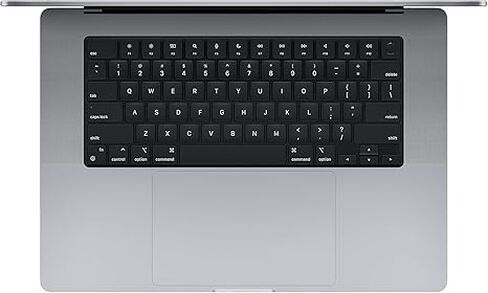 2021 Apple MacBook Pro مع Apple M1 Max Chip (16 بوصة ، ذاكرة وصول عشوائي 32 جيجا بايت ، 512 تخزين SSD) (Qwerty English) Space Gray (متجدد) in Kuwait