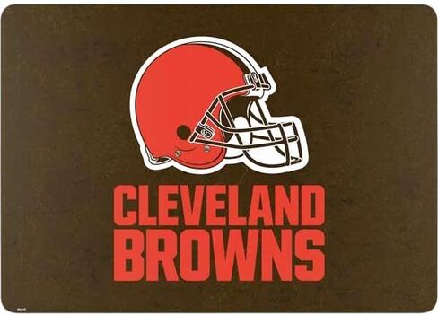 Skinit Skinit Lastop Skin Concerviped مع MacBook Air 13in M4 (2025) - تصميم NFL Cleveland Browns مرخص رسميًا in Saudi Arabia