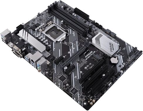 Motherboard Fit for ASUS Prime B460-PLUS for Intel B460 LGA 1200 with I/O Back Plate Shield - Industrial Packaged，Non-Original Packaging in Saudi Arabia