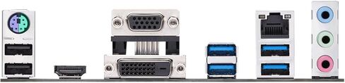 Motherboard Fit for ASUS Prime B460-PLUS for Intel B460 LGA 1200 with I/O Back Plate Shield - Industrial Packaged，Non-Original Packaging in Saudi Arabia