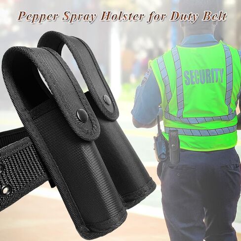 حامل رذاذ OC/MACE لحزام حزام الفلفل الحافظة الحافظة الحافظة MK4 حامل علبة مع رفرف المفاجئة أعلى in Kuwait