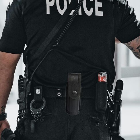 حامل رذاذ OC/MACE لحزام حزام الفلفل الحافظة الحافظة الحافظة MK4 حامل علبة مع رفرف المفاجئة أعلى in Kuwait