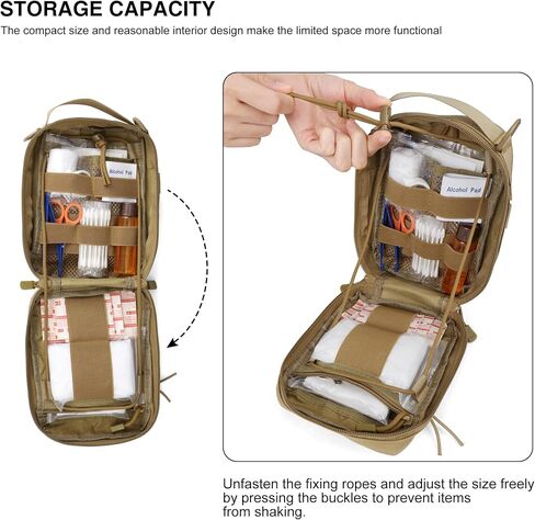 حقيبة فائدة تكتيكية Mardingtop Molle ، حقيبة فائدة طقم الإسعافات الأولية ، مرفق العسكرية Molle in Kuwait