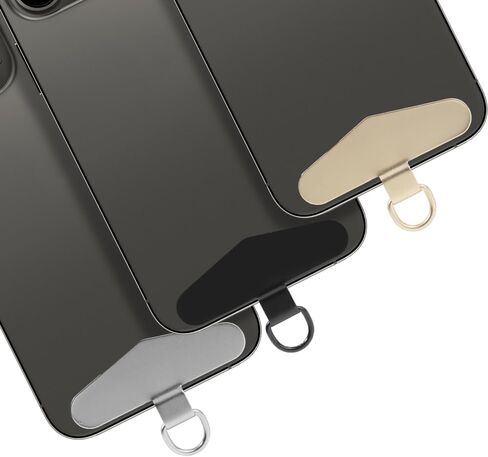 Ultra-thin Metal Phone Straps Replacement Tether Tab Anti-Lost Stainless Steel Phone Lanyard Gasket Hanging Cord Card in Saudi Arabia