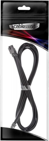 Cablemod C-Series Pro Modmesh Sleeved 8-Pin Cable لـ Corsair Type 5 RMX Shift (أسود ، 65 سم) in Saudi Arabia