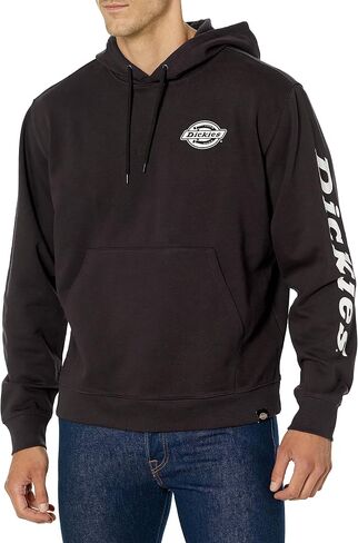 Dickies Men's Long Sleeve Logo Fleece Hoodie in Saudi Arabia