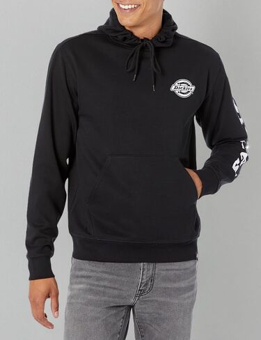 Dickies Men's Long Sleeve Logo Fleece Hoodie in Saudi Arabia