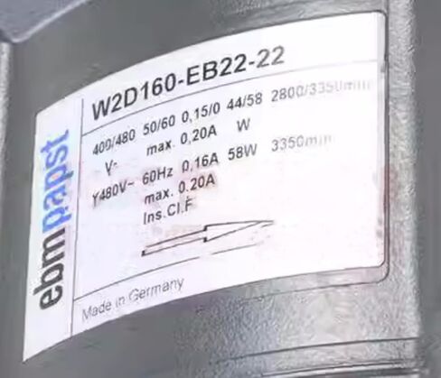400/480V 0.15/0.20A 44/58W 2800/3350 دورة في الدقيقة مروحة التبريد in Saudi Arabia