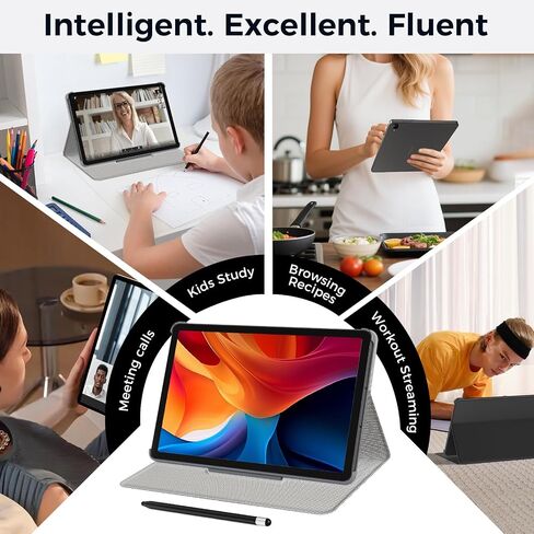 11 بوصة قرص ، Android 15 Tablet 2560 * 1600ips 2.5k Widevine L1 ، G100 (MT8781) معالج الثماني الأوكتا ، ذاكرة وصول عشوائي 24 جيجابايت ، ROM 128GB ، Wi-Fi 6 & Bluetooth 5.2 ، 8200mAh بطارية in Saudi Arabia