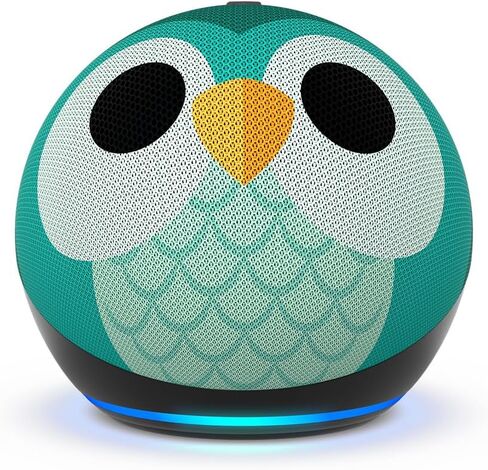 Amazon Entertainment Bundle Including Fire HD8 Kids Pro Tablet (32GB, Hello Teal) + Echo Dot Kids (Owl) in Saudi Arabia