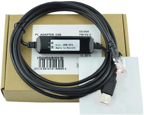 USB-EFC Debugging cable for frequency converter EFC series Programming cable Download cable Communication data cable Dual chip design Industrial grade 3 meters in Saudi Arabia