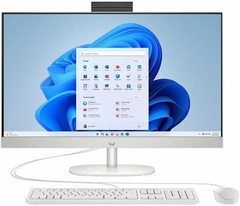 HP 27-CR 27 "FHD Touchscreen All-In-One ، Intel Core Ultra 5 125U ، 16GB RAM 1TB SSD ، INTEL UHD Graphics ، Windows 11 Home ، White (READED) in Kuwait