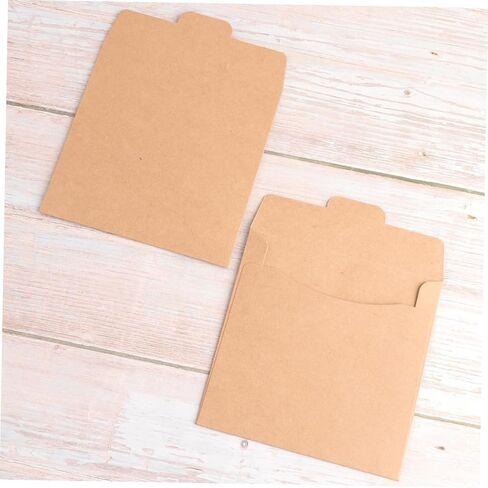 30pcs kraft paper cd dvd sleeves disc paper bag kraft cd in Kuwait