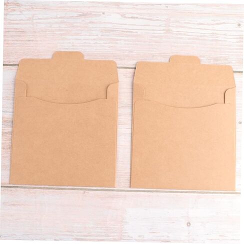 30pcs kraft paper cd dvd sleeves disc paper bag kraft cd in Kuwait