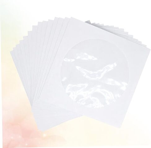 NuObesty 100pcs CD CAD CD Coved DVD DISCS DISCS من السهل حمل الصديق للبيئة in Kuwait