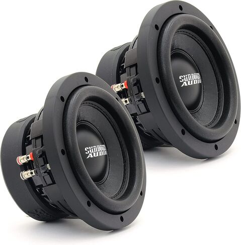 Sundown Audio Pair SA-6.5 SW D4 6.5" 200W RMS Dual 4-Ohm SA Series Subwoofers in Saudi Arabia
