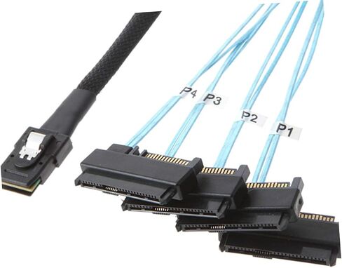 0.5m Mini Adapter Cable Transmission Cable for Solid State Hard Drives High-Speed Data to Professional Design Easy Installation and Identification in Saudi Arabia