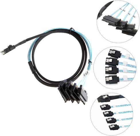 0.5m Mini Adapter Cable Transmission Cable for Solid State Hard Drives High-Speed Data to Professional Design Easy Installation and Identification in Saudi Arabia