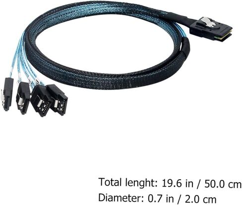 0.5m Mini Adapter Cable Transmission Cable for Solid State Hard Drives High-Speed Data to Professional Design Easy Installation and Identification in Saudi Arabia