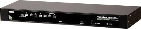 ATEN 8-PORT USB/PS2 COMBO KVM Switch CS1308 (أسود) in Saudi Arabia