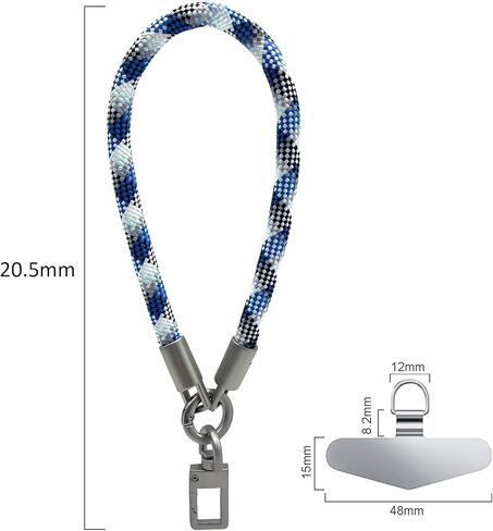 حزام Tenoc Universal Phone Wrist ، حبل نايلون ملون متوافق مع معظم الهواتف المحمولة in Saudi Arabia