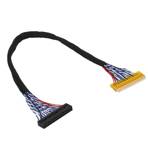 LCD LVDS Cable 5st مستقر 30Pin 2 قناة 8 بت مجموعة إصلاح شاشة الدعم لشاشات 17/19 بوصة TFT in Kuwait