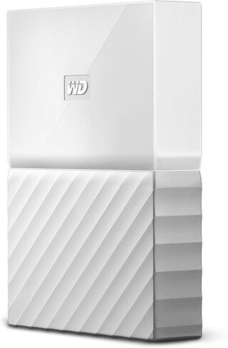 WD 2TB White My Passport Portable External Hard Drive - USB 3.0 - WDBYFT0020BWT-WESN in Saudi Arabia