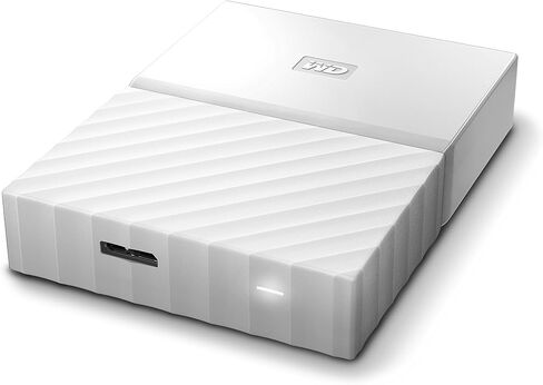 WD 2TB White My Passport Portable External Hard Drive - USB 3.0 - WDBYFT0020BWT-WESN in Saudi Arabia