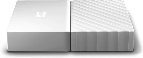 WD 2TB White My Passport Portable External Hard Drive - USB 3.0 - WDBYFT0020BWT-WESN in Saudi Arabia