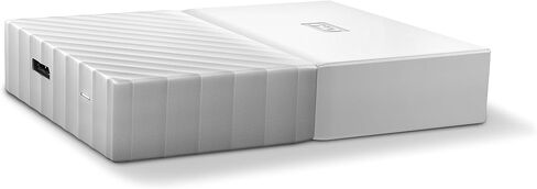 WD 2TB White My Passport Portable External Hard Drive - USB 3.0 - WDBYFT0020BWT-WESN in Saudi Arabia
