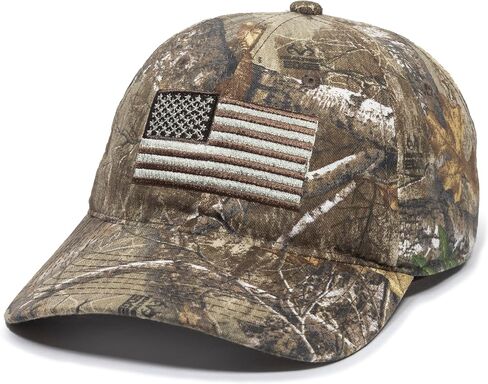 Outdoor Cap Men's Camouflage Americana Cap, One Size in Kuwait