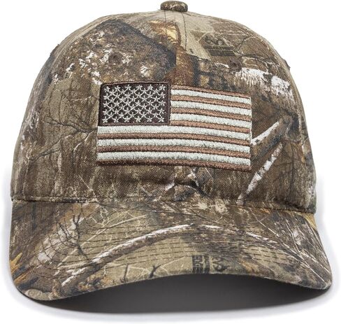 Outdoor Cap Men's Camouflage Americana Cap, One Size in Kuwait