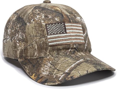 Outdoor Cap Men's Camouflage Americana Cap, One Size in Kuwait