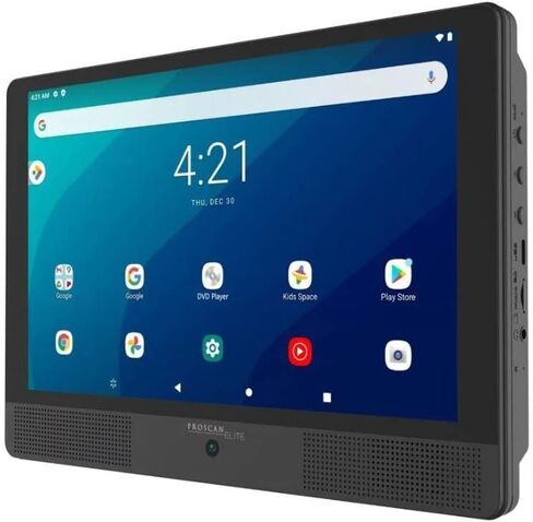 PROSCAN Elite 10.1" Quad Core Tablet/Portable DVD Combo 2GB/32GB Android 11 PELTDV1029 (Renewed) in Kuwait