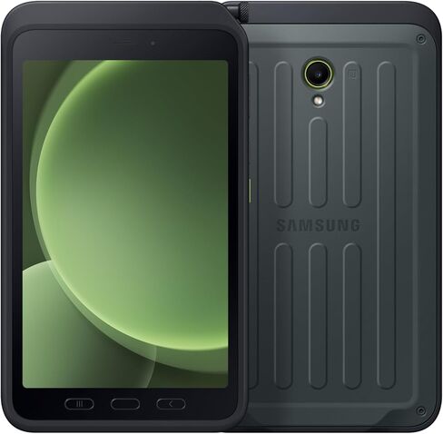 Samsung Galaxy Tab Active5 5G Enterprise Edition SM -X306B (GSM ، الإصدار الدولي) ذاكرة وصول عشوائي 128 جيجابايت + 6 جيجابايت ، مصنع Android 8 بوصة مقفل مقفل - أخضر in Kuwait
