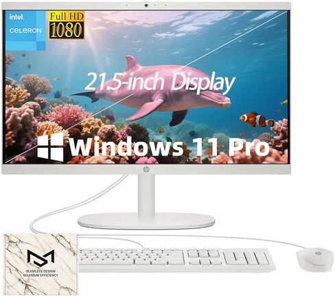 HP Pavilion 27-D0057C ALL-In-One Touch SCREFTOP ، AMD RYZEN 7 4800H ، 12GB RAM ، 256GB SSD 1TB HDD ، AMD Radeon Graphics ، Windows 10 Home ، 13Z70AAR#ABA (READED) in Kuwait