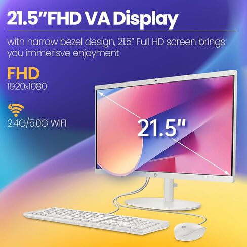 HP Pavilion 27-D0057C ALL-In-One Touch SCREFTOP ، AMD RYZEN 7 4800H ، 12GB RAM ، 256GB SSD 1TB HDD ، AMD Radeon Graphics ، Windows 10 Home ، 13Z70AAR#ABA (READED) in Kuwait